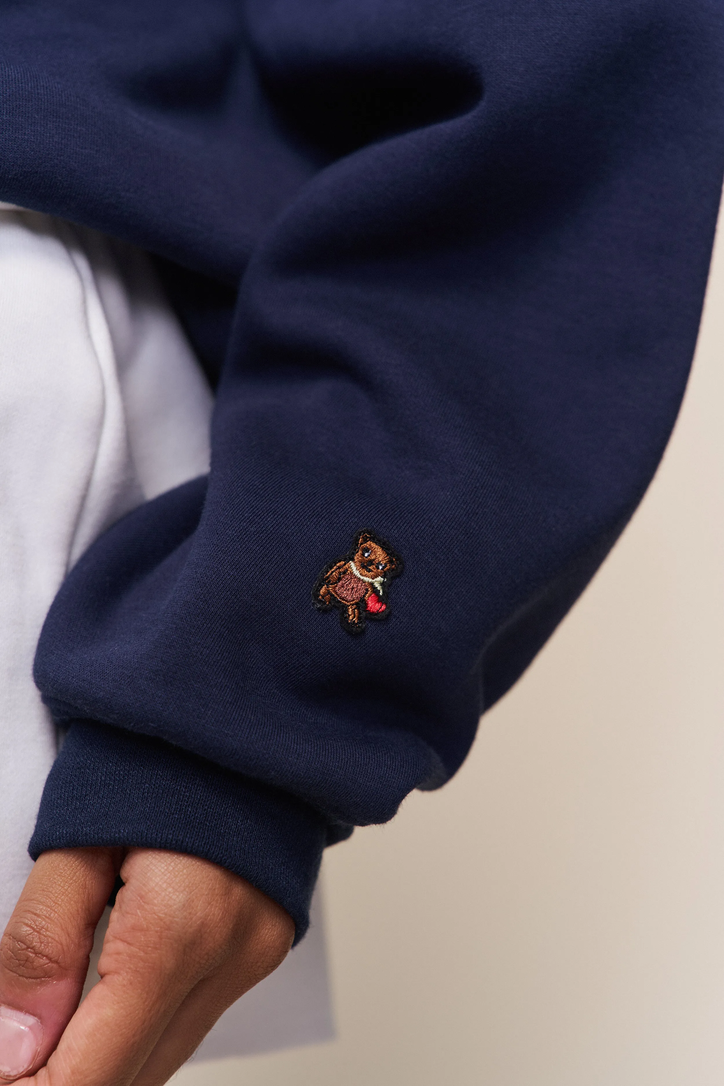 Guizio Fleece Crewneck Comfy Flex Cozy Knitwear