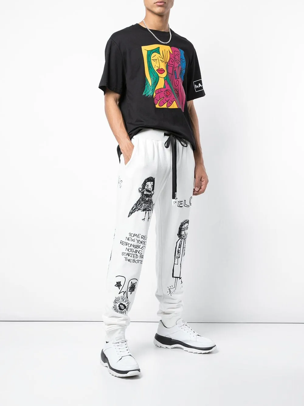 GUY AND HIS GUN TEE Breathable Waist Chic And Comfortable