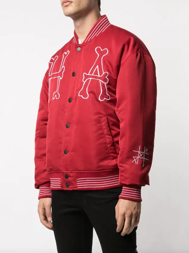 H.A. VARSITY JACKET TemperatureRegulating Tech Stylish Outer Layer