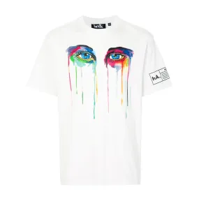 HAC EYES TEE OFF WHITE Eco Certified Textile Reinforced Shoulder Seams