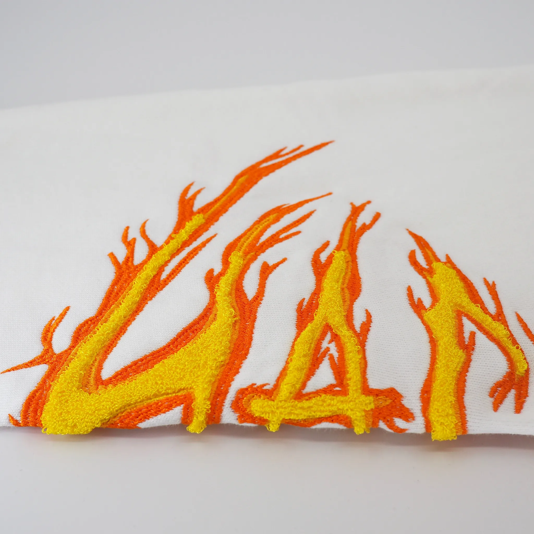 Muskrat like HAC ON FIRE HOODIE OFF WHITE