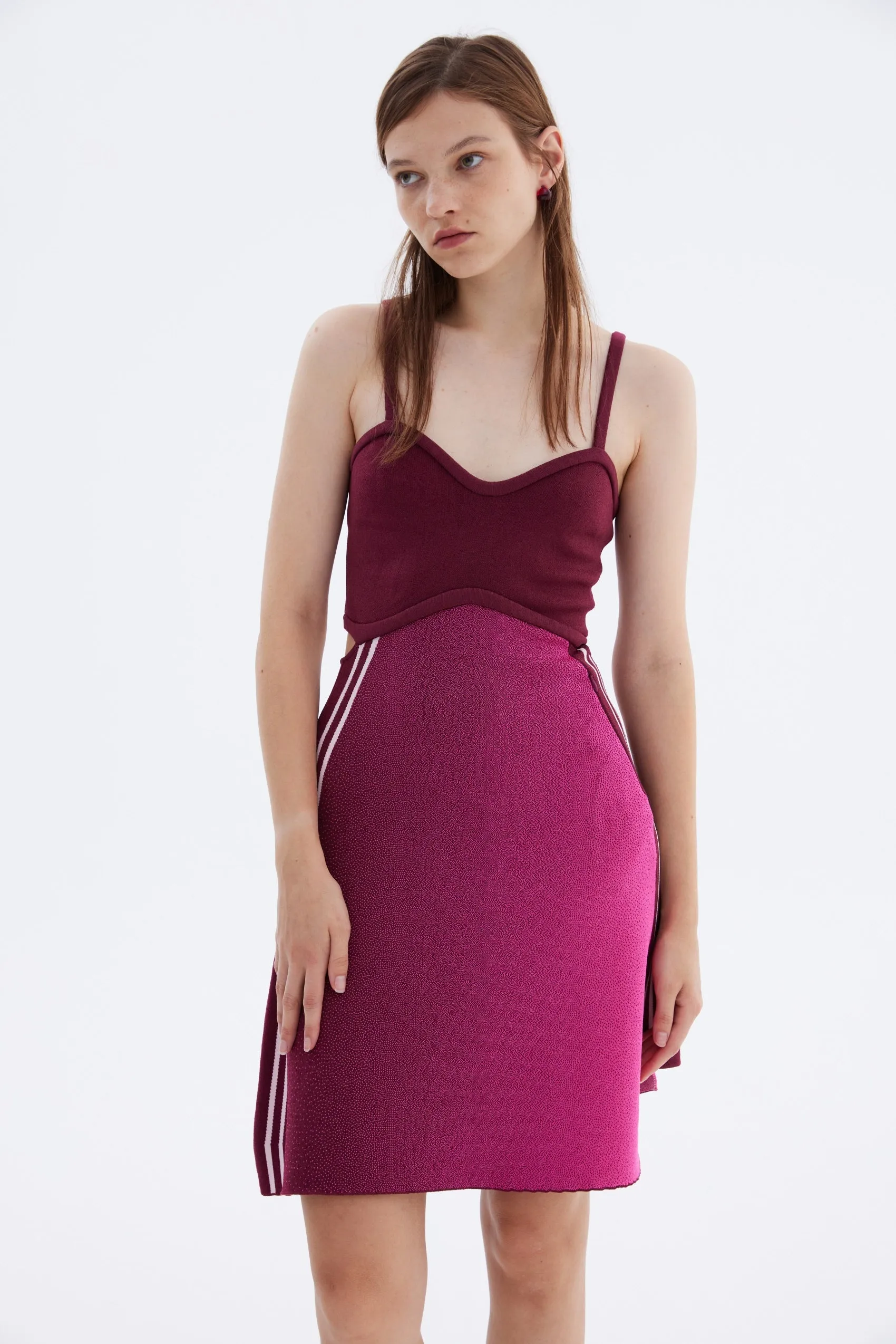 HARPER MINI TANK DRESS WITH SIDE POCKET Cozy Vibe Detachable-Detail