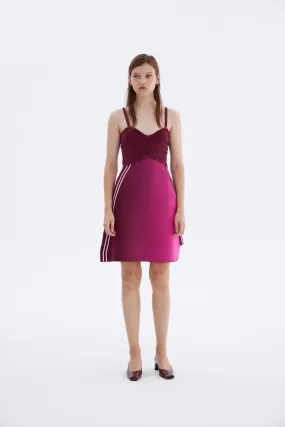 HARPER MINI TANK DRESS WITH SIDE POCKET Light Sheen Vacation Vibes