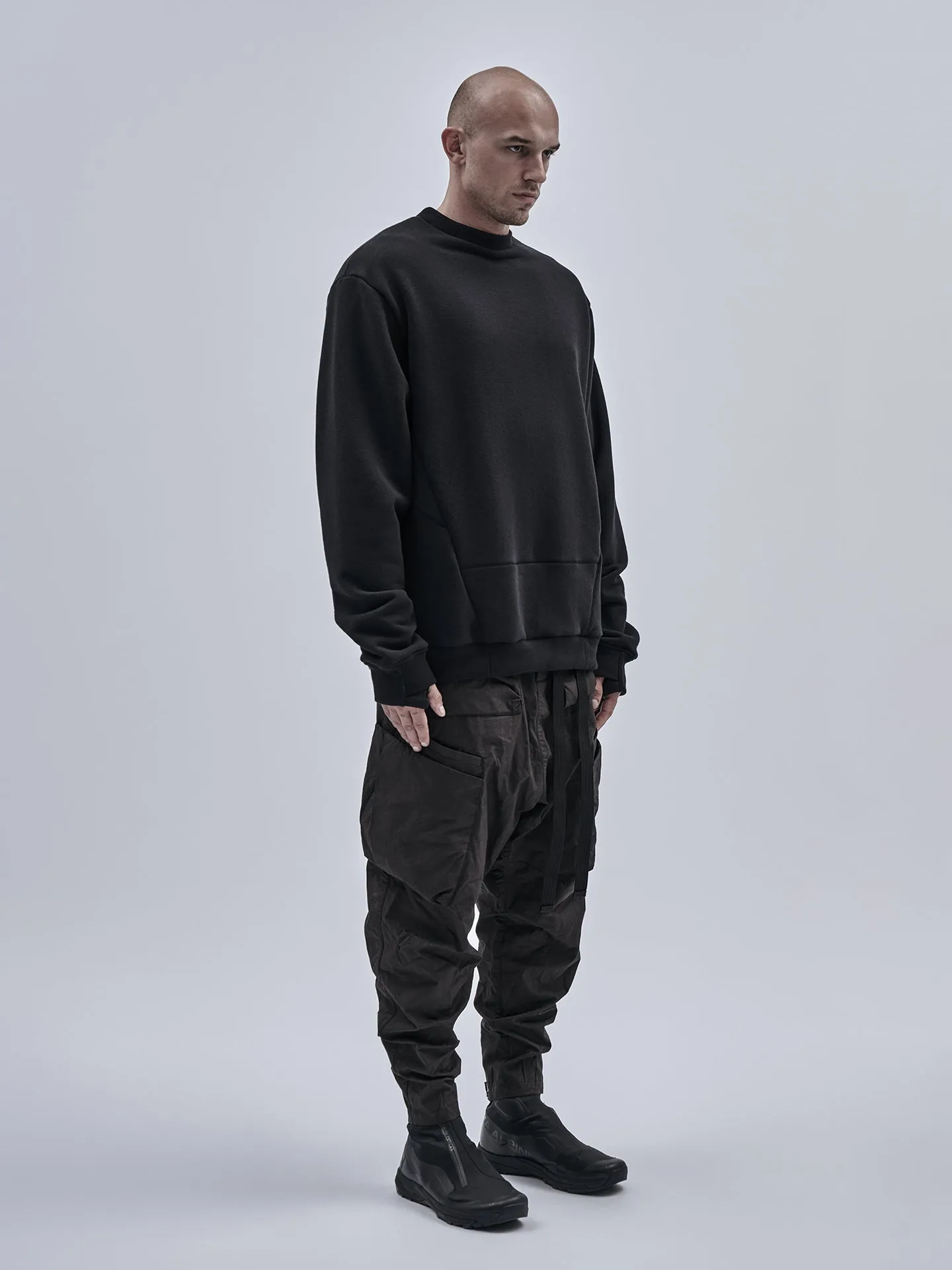 harria crewneck black product swimming suitability