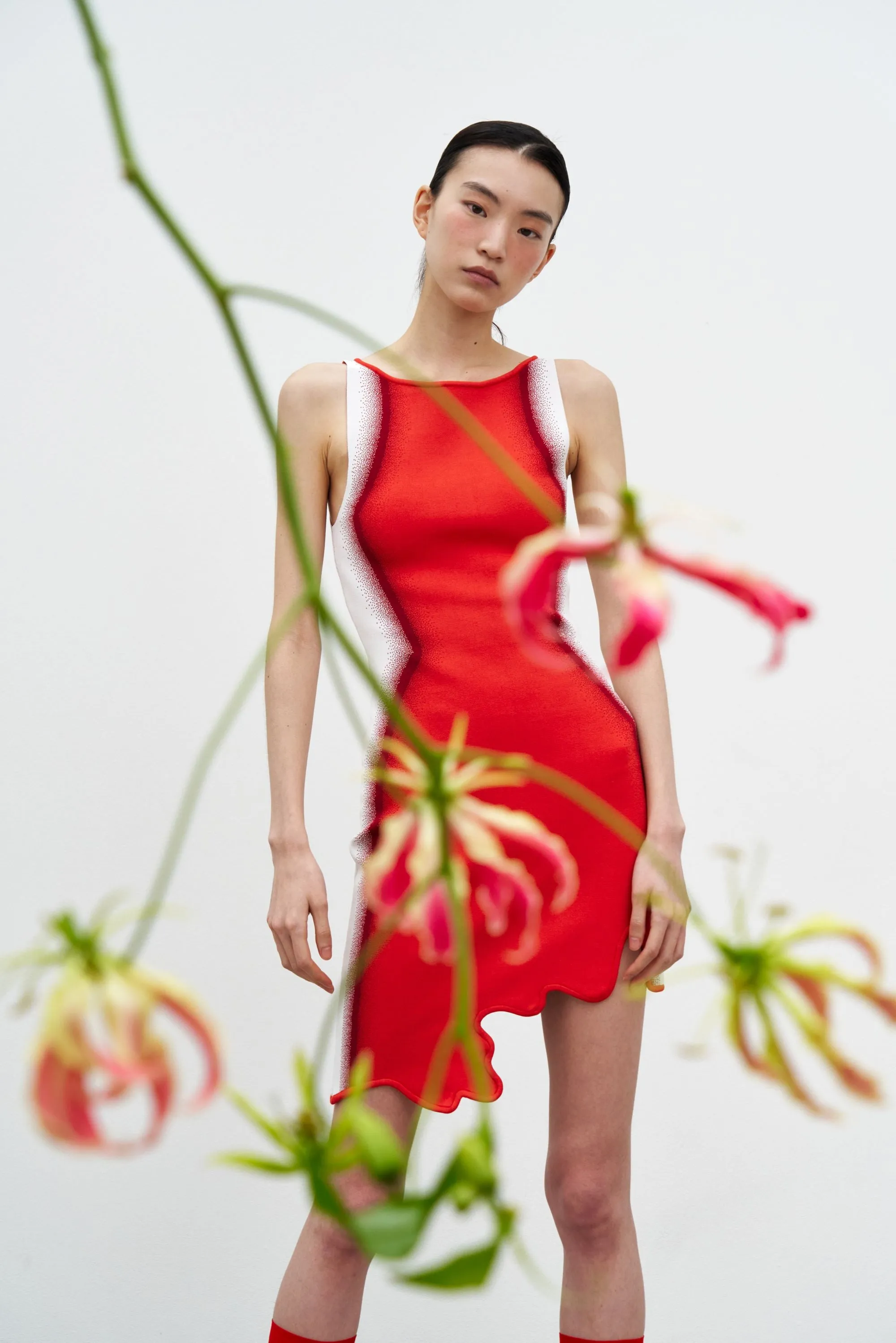 HAZEL GRADIENT PRINT MINI DRESS Brunch Outfit