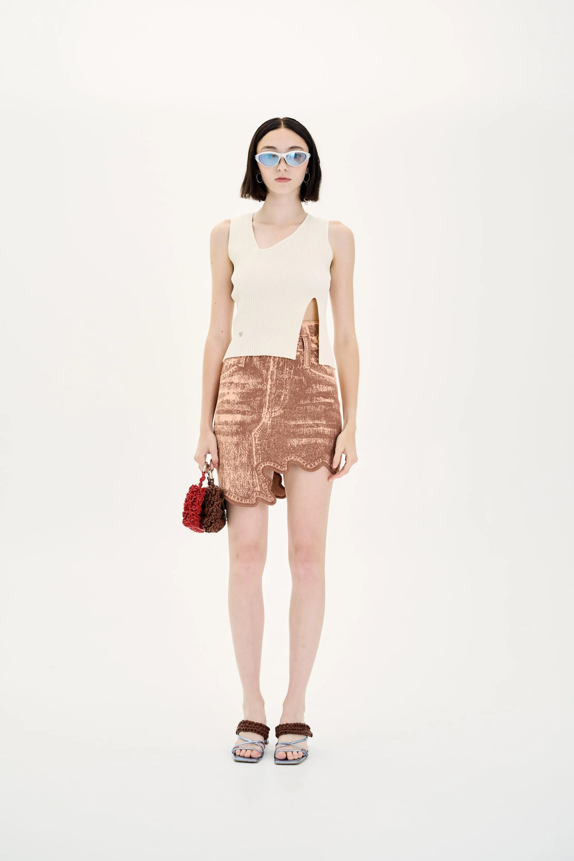 AntiPilling Surface LayeredDurability HAZEL UV REACTIVE TANK TOP