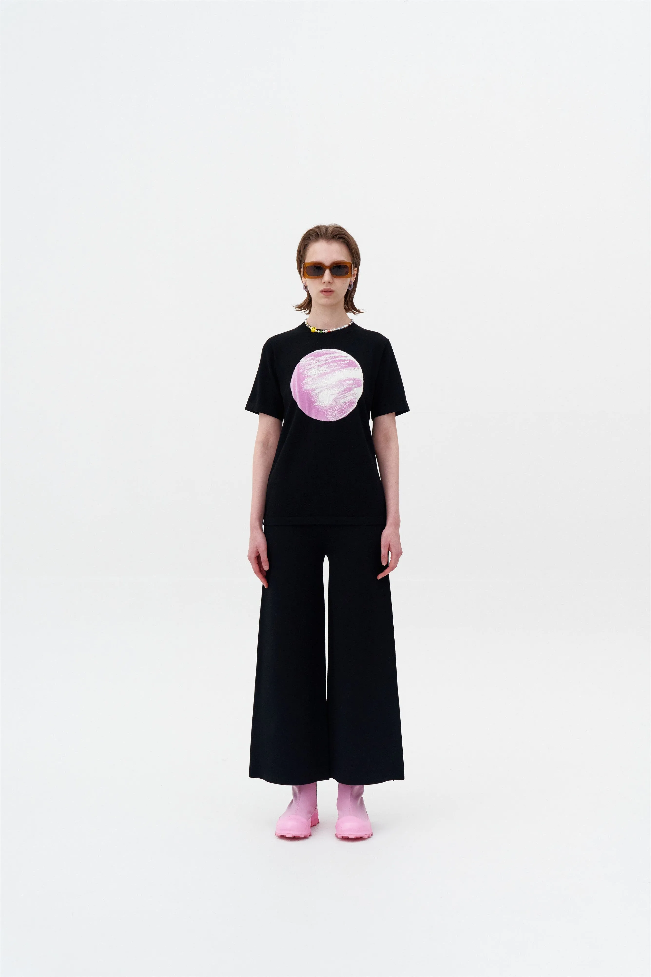 ERSA UV REACTIVE MARS T-SHIRT Fashion Blouse Minimalist Styling