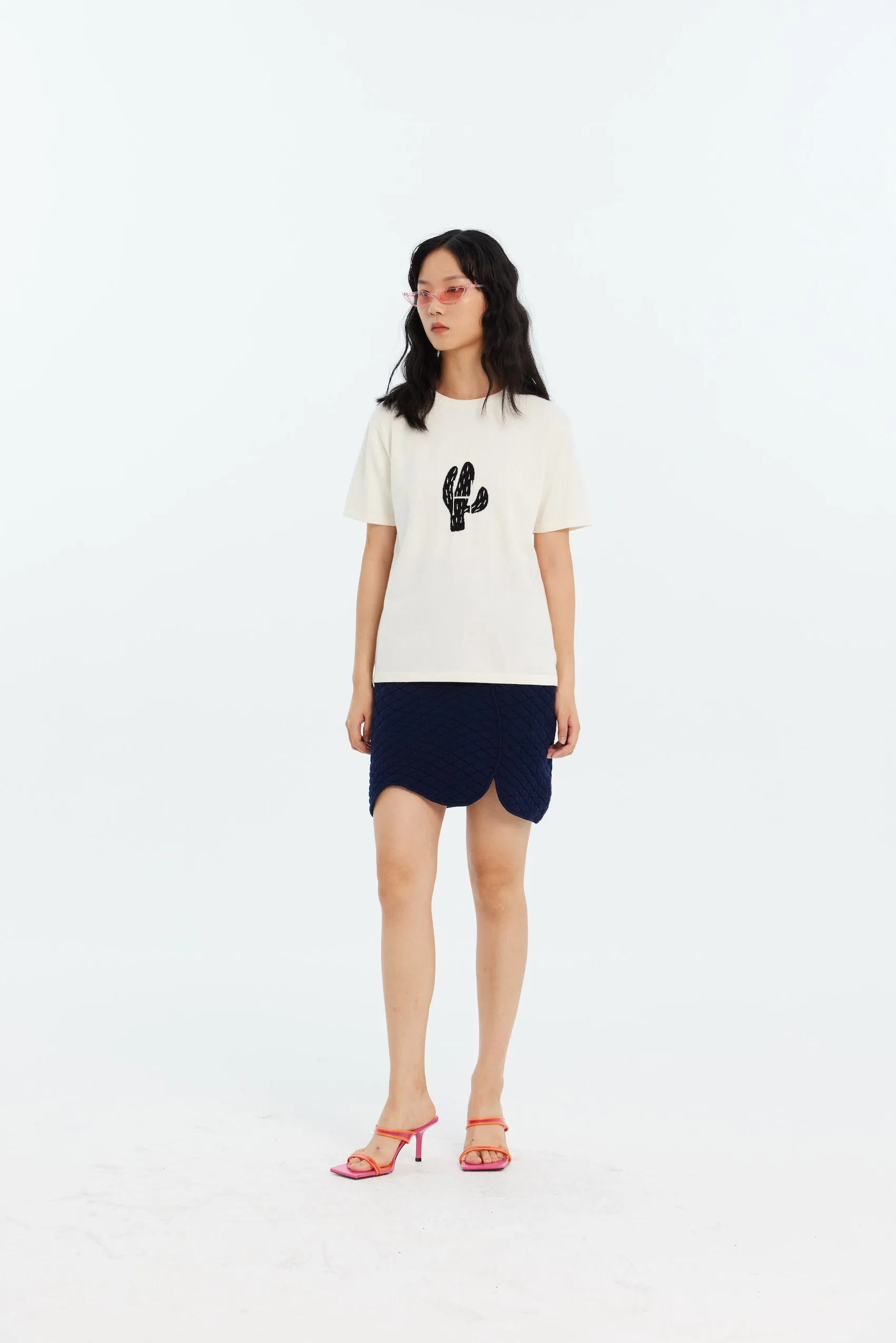 NonIrritatingEdges UV REACTIVE CACTUS T-SHIRT