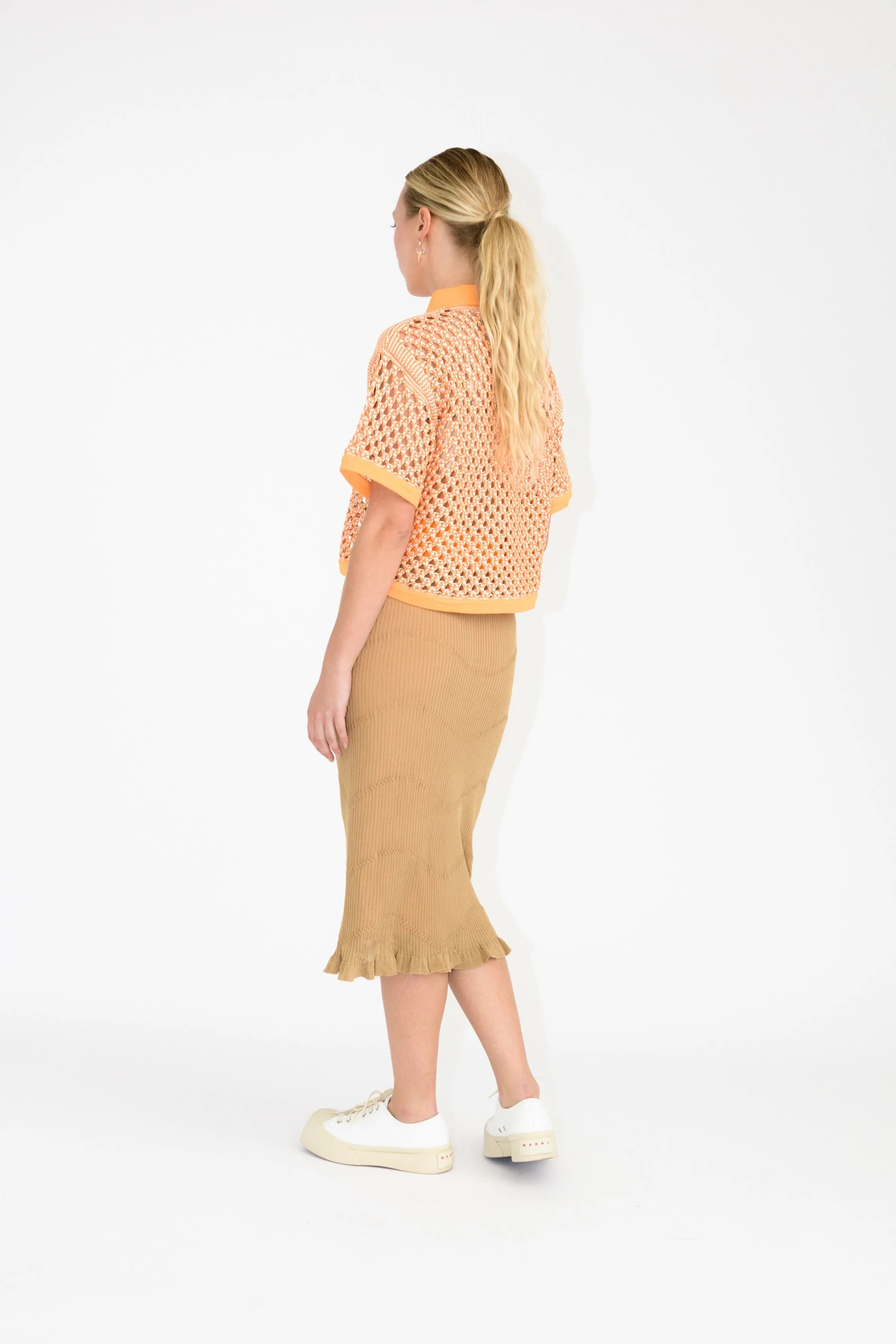 OdorControl ReinforcedEdges PEEWEE CROCHET POLO SHIRT