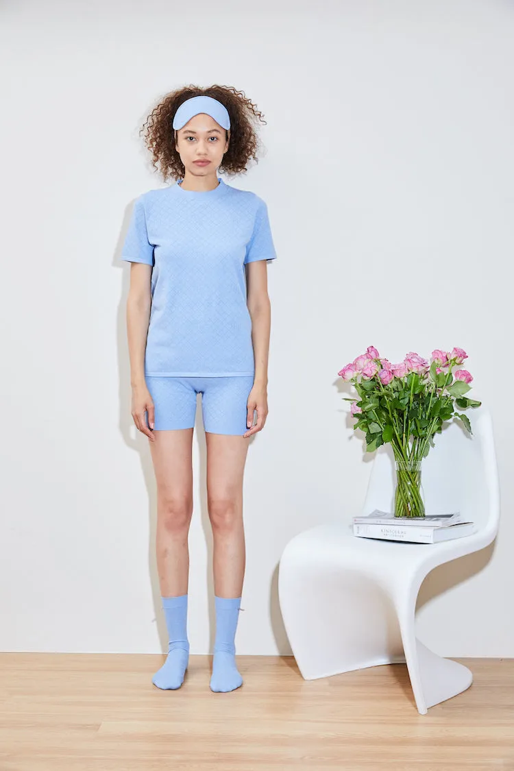 AbrasionResistant Fabric TURMERIC hydraKNIT ECOVERO TSHIRT blue