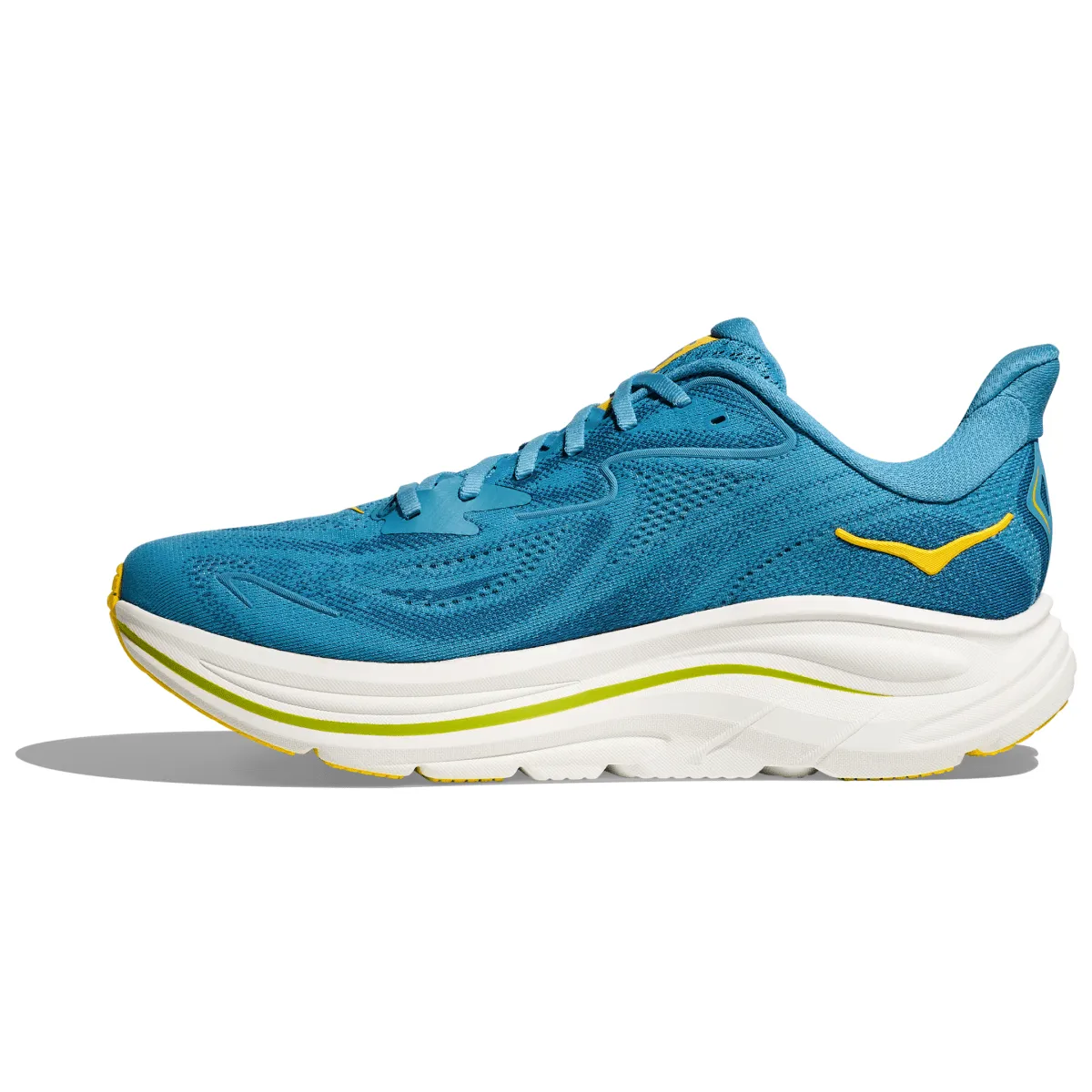 Hoka One One Men's Clifton 10 Alpine Blue/Foggy Night ComfortableInsole Abrasion resistant