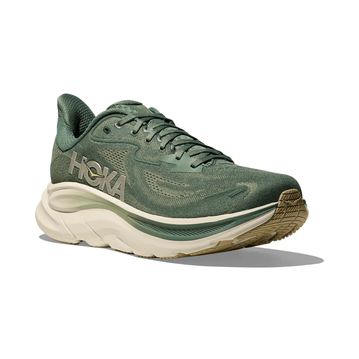 Push Harder All-Day Flexibility Hoka One One Men's Clifton 10 Fern/Truffle Salt