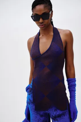 NACHO HALTER TOP Layered Collar Design