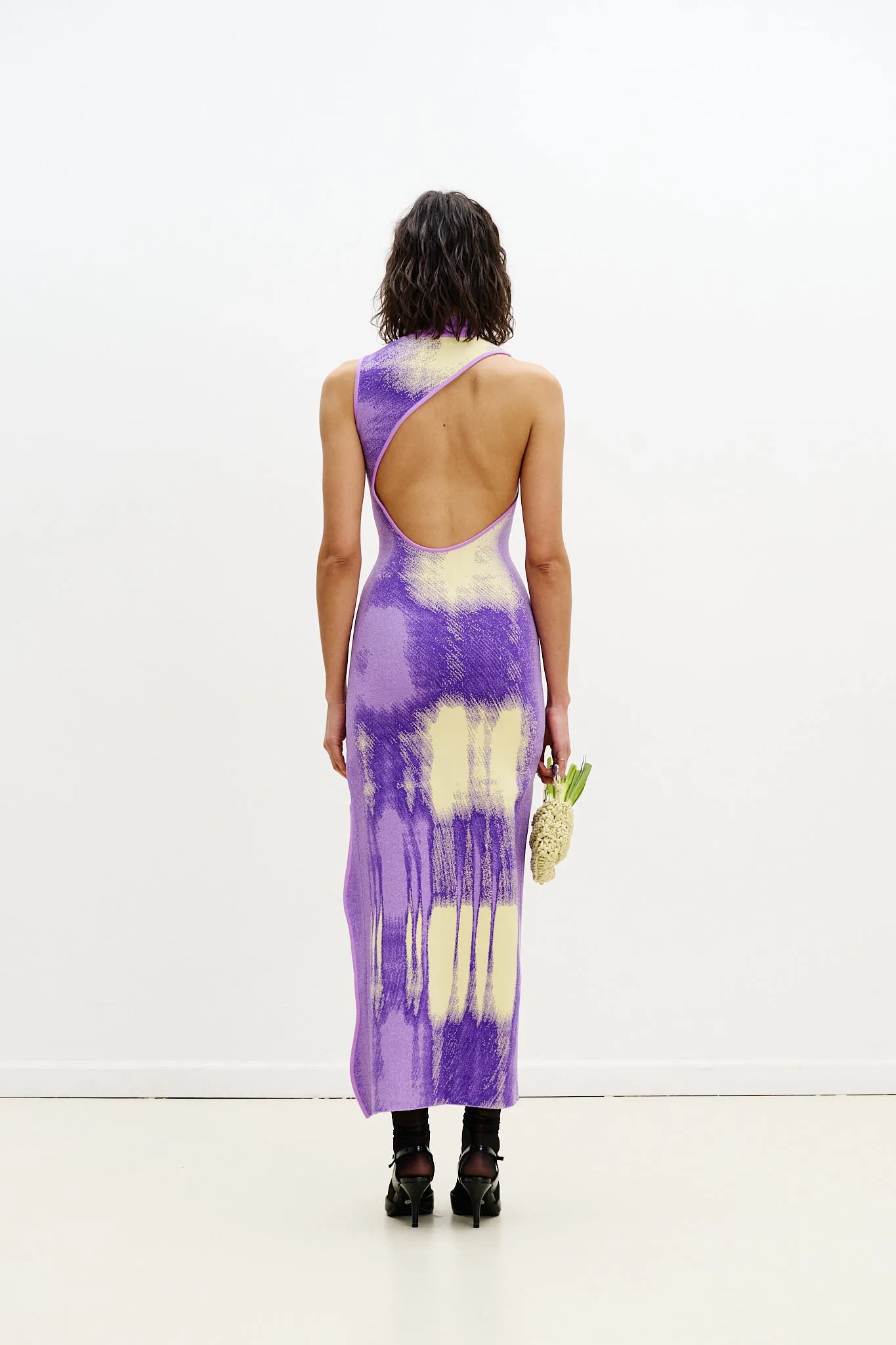 HUXLEE WAVY MAXI DRESS Easy Texture Style Option