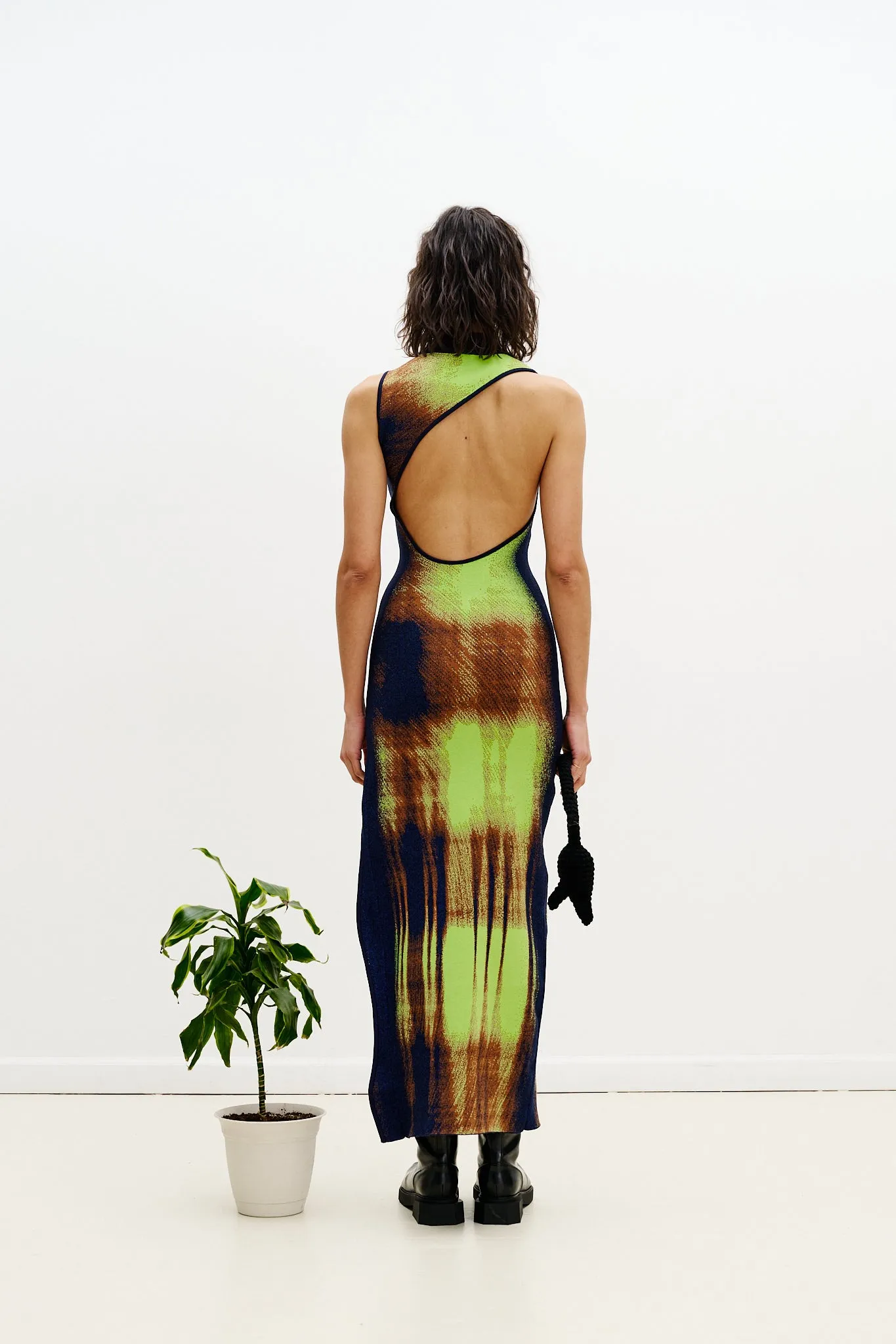 Summer Outfit Subtle Look HUXLEE WAVY MAXI DRESS