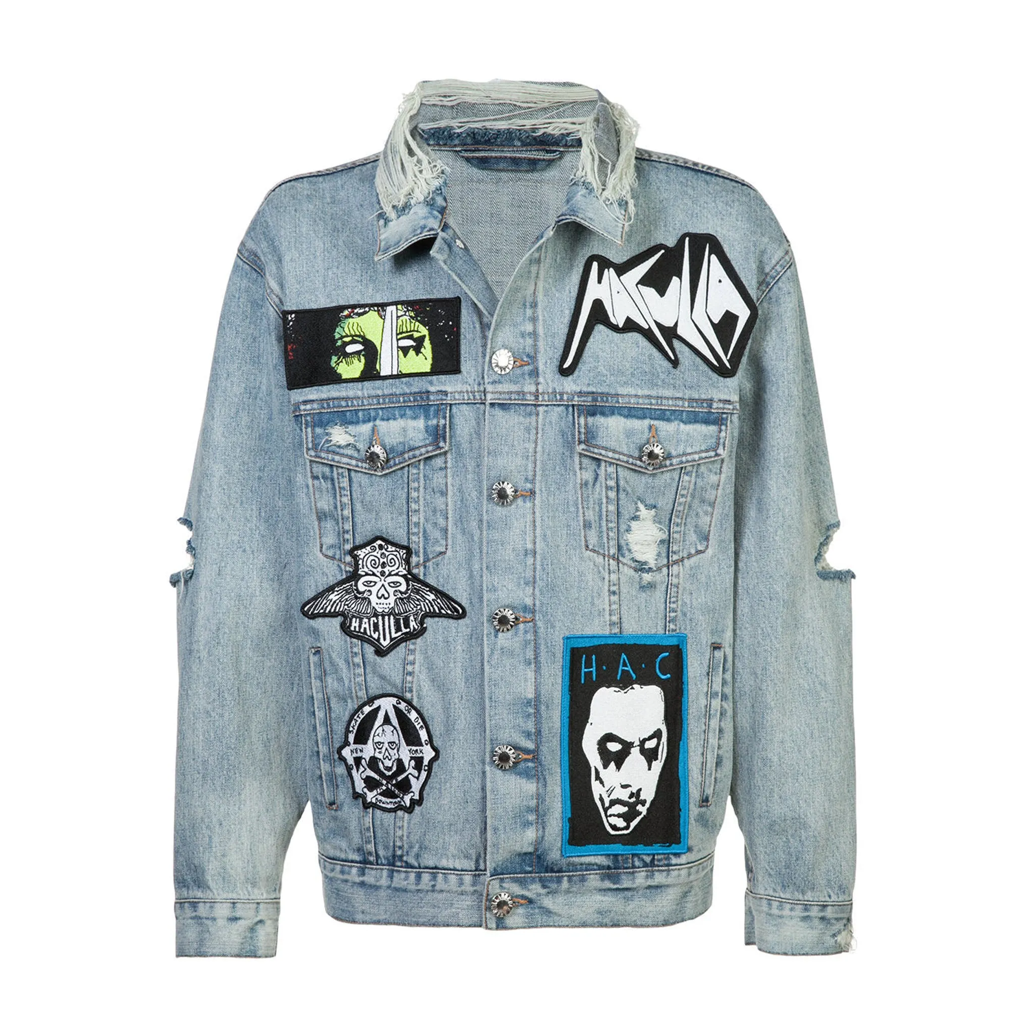 Layered Look RANCID DENIM JACKET