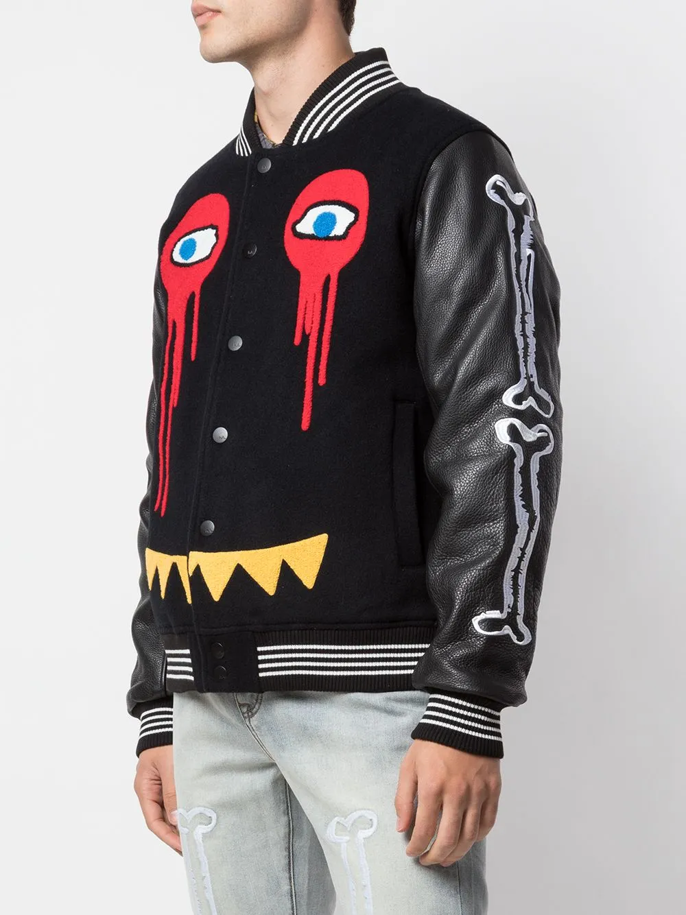 I HAVE NO LEGS VARSITY BLACK Sleek Layer Look Advanced Insulation