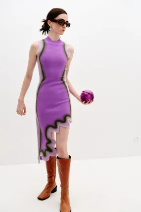 BROOKLYN WAVY ASYMMETRIC DRESS Spring-Season