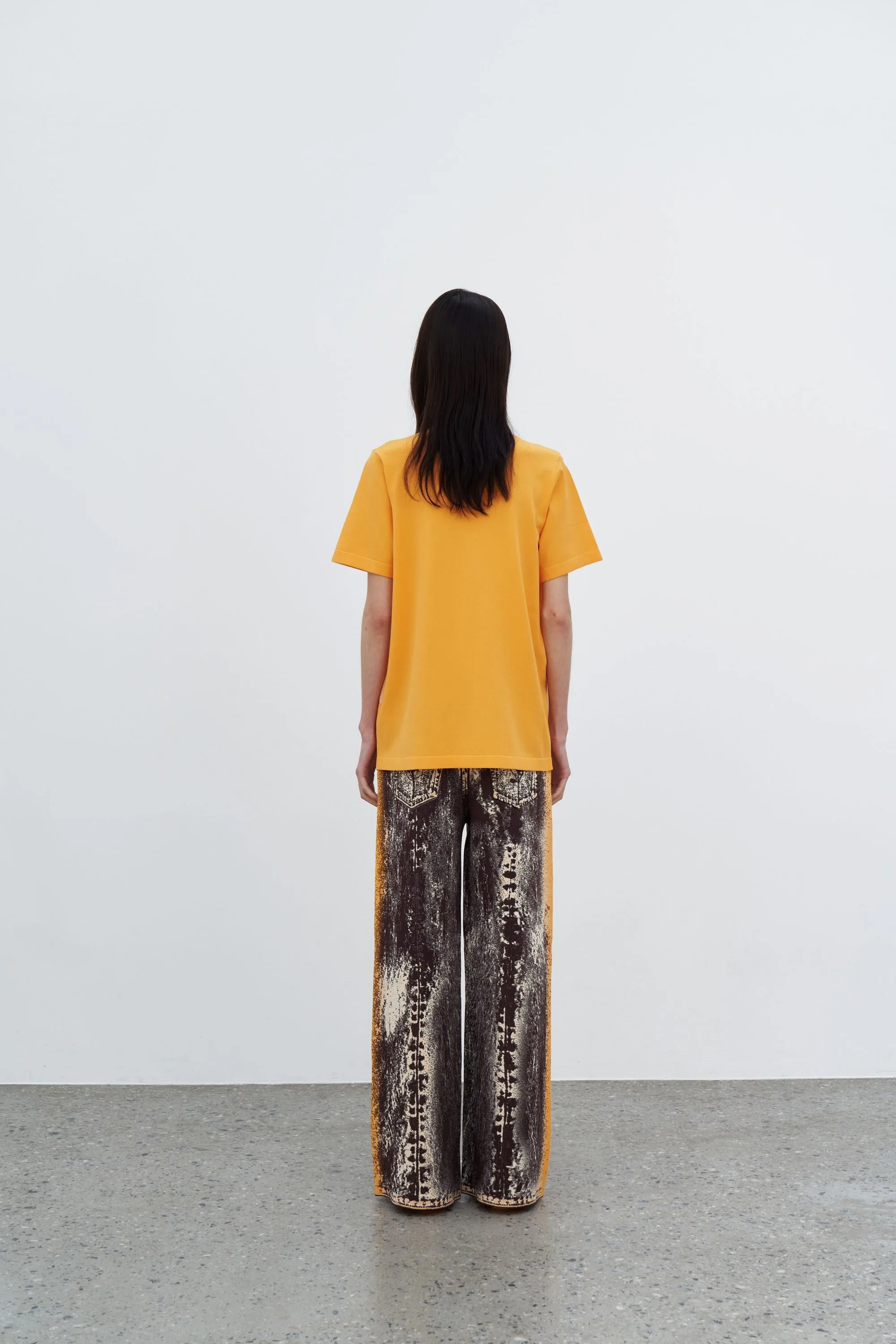 ISAAC UV REACTIVE OVERSIZED T-SHIRT Midweight Texture Fitted Shirt