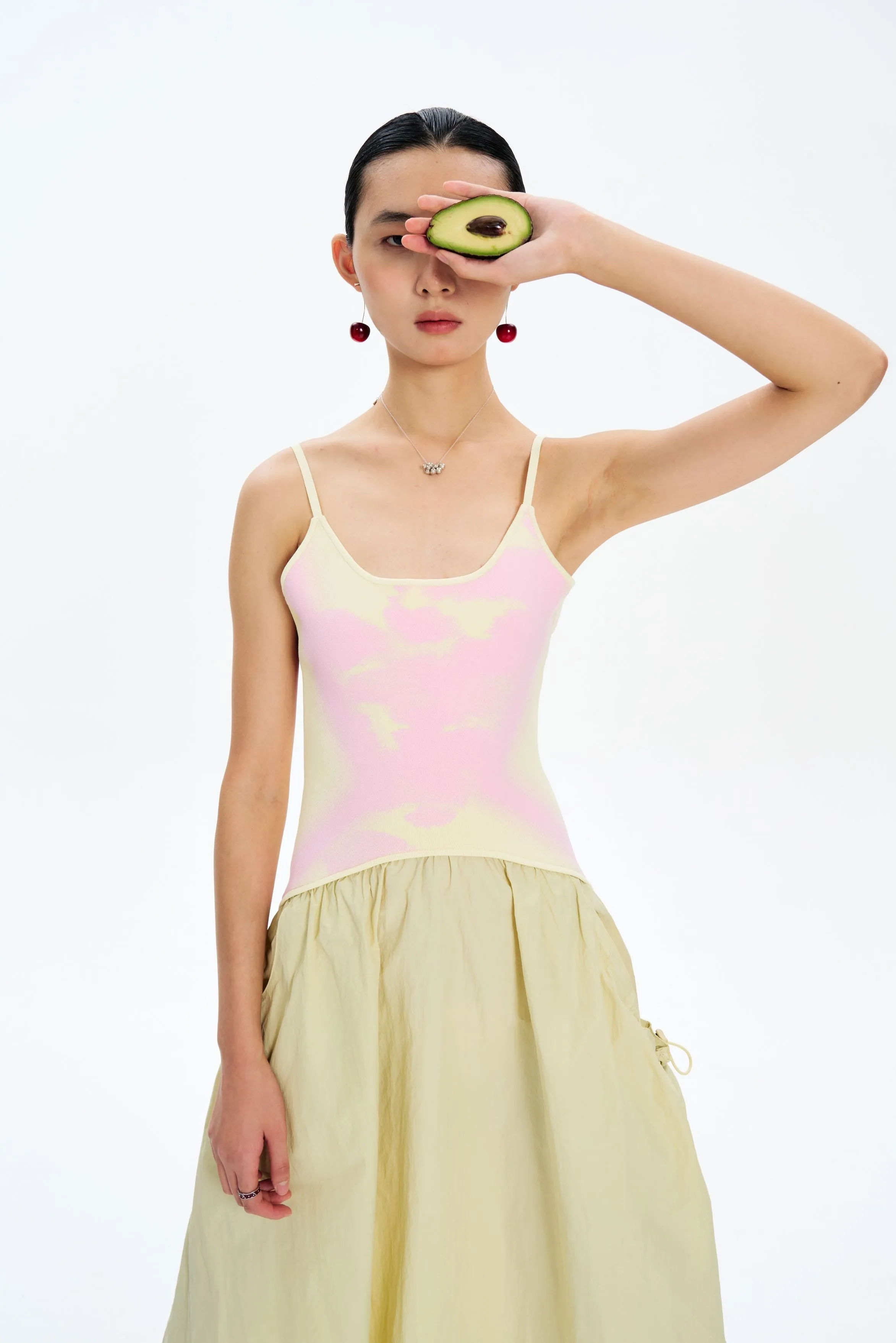 IVY MIXED MEDIA MAXI DRESS Minimalist Style Summer Friendly