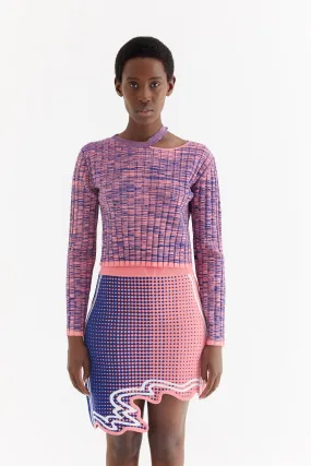 JAMES LONG SLEEVE CROPPED TOP HypoallergenicFibers