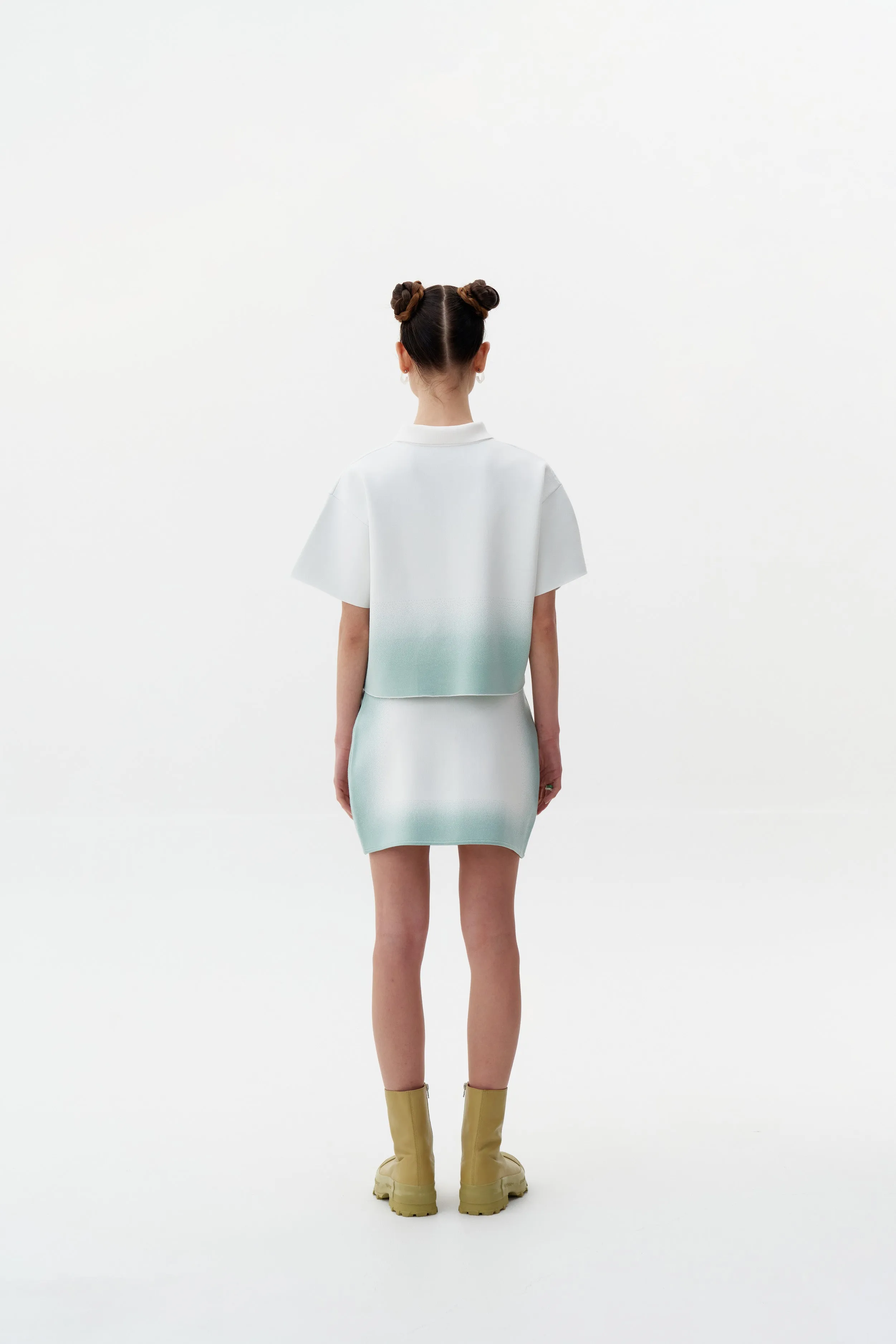 JANUS "SPRAY PAINTED" POLO SHIRT Moisture Control Technology