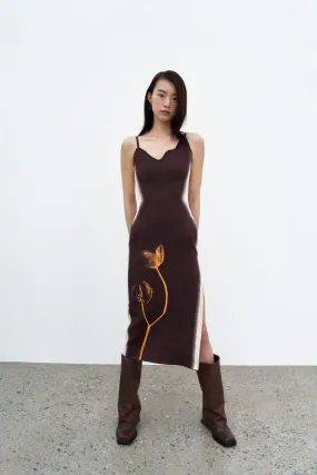 JASMINE FLOWER PRINT TANK DRESS Playful design piece Flattering bodycon dress