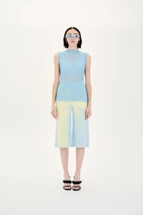 Anti Fade Technology Convertible Neckline JASMINE SHEER TANK TOP