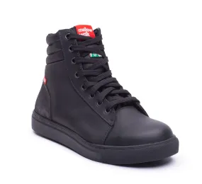 Ultra Comfort Flexible Frame Remote Hiking Jessica BLK Women's 6" steel toe leather work boots 486339