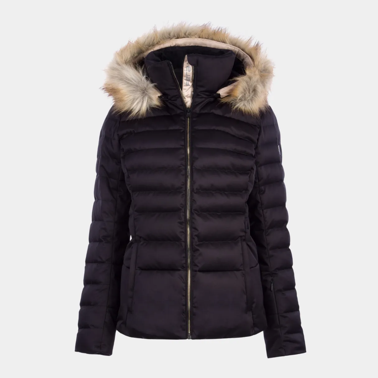 Julia Luxe Parka w/ Faux Fur Anti Pill Fabric Tech Chic Urban