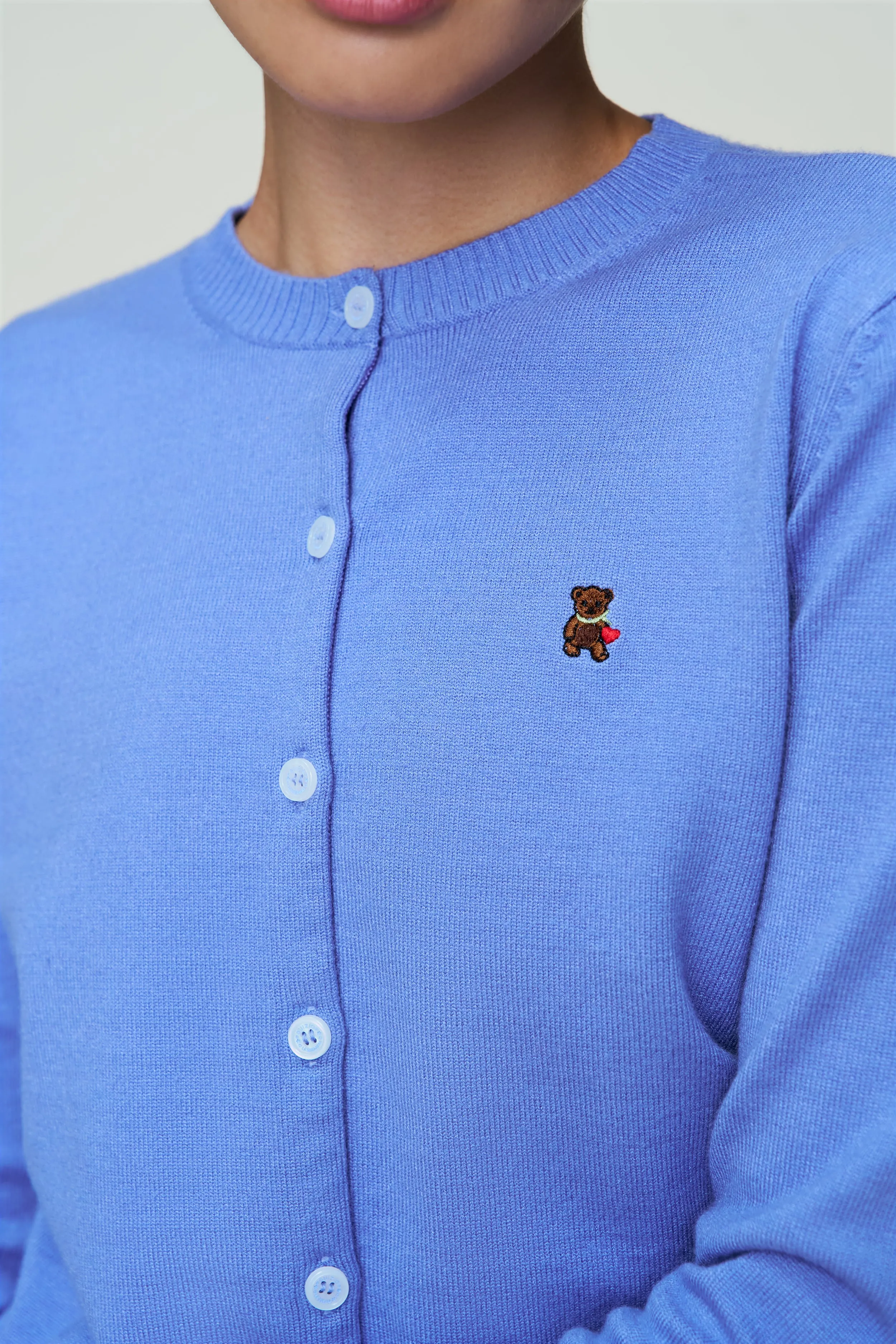 Modern Knit June Relaxed Wool Cardigan