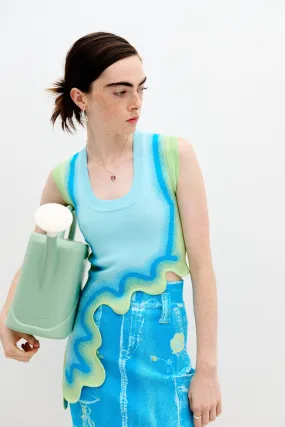 ReinforcedShoulderConstruction KERRY WAVY TANK TOP