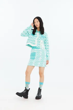 Ultimate Wear KIRBY FLORAL STITCH ECO MINI SKIRT