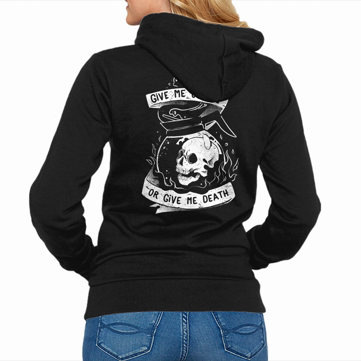 Removable Give Me Coffee Or Give Me Death