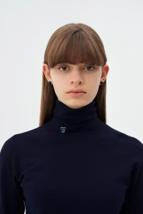 OdorControl Technology QuickDryConstruction LAYLA SEEMLESS ECO TURTLENECK PULLOVER