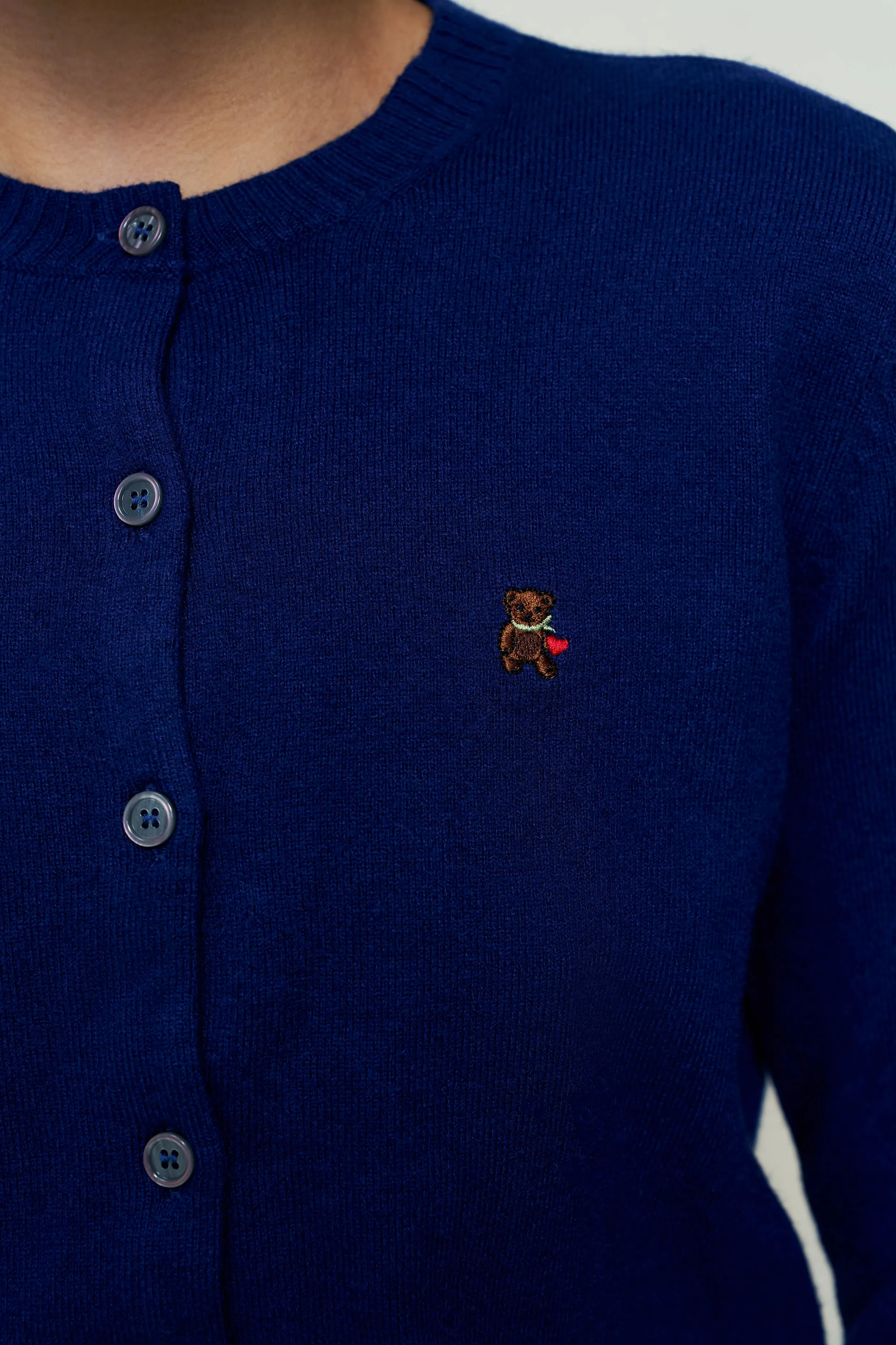 Biodegradable Fiber Options June Relaxed Wool Cardigan