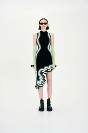 Event Favorite Art Soul LILA SIGNATURE WAVY DRESS WITH SEQUINS