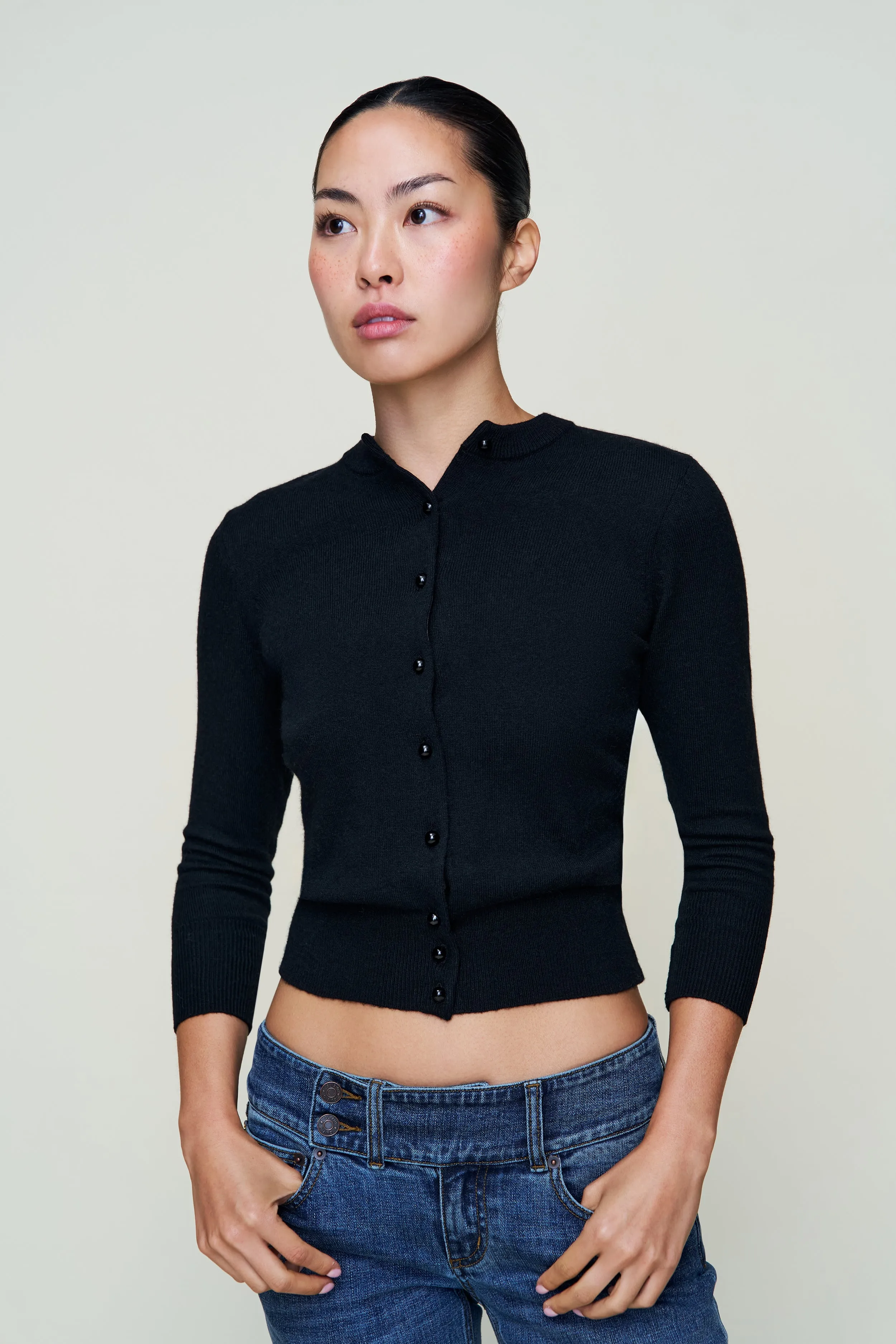 Emelie Wool Cardigan Quick Slip