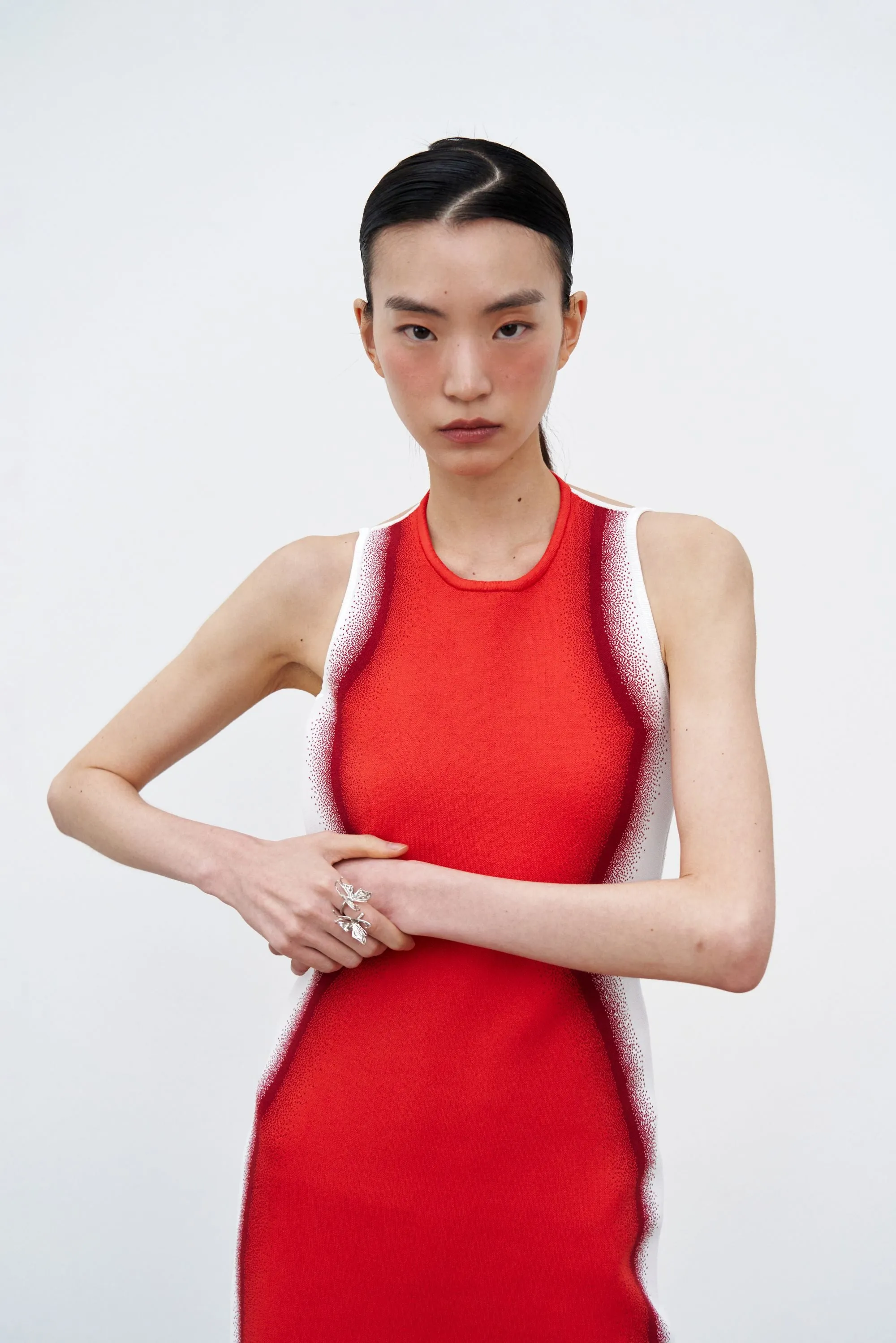 Soft Lines Travel-Pack LOTUS SIGNATURE WAVY DRESS WITH OPEN BACK