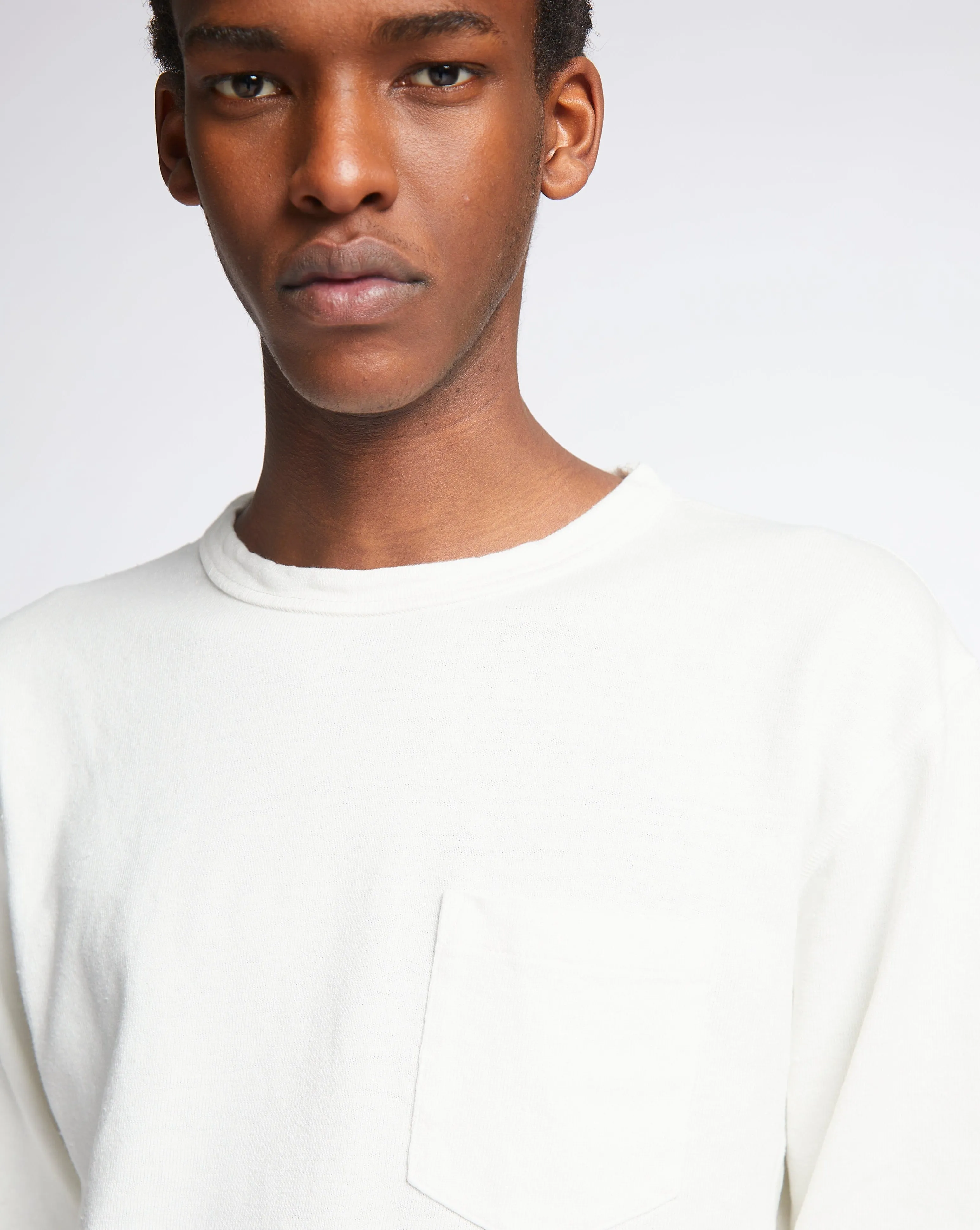 L/S Pocket T Military Jersey Natural Soft and Stylish vacation wear