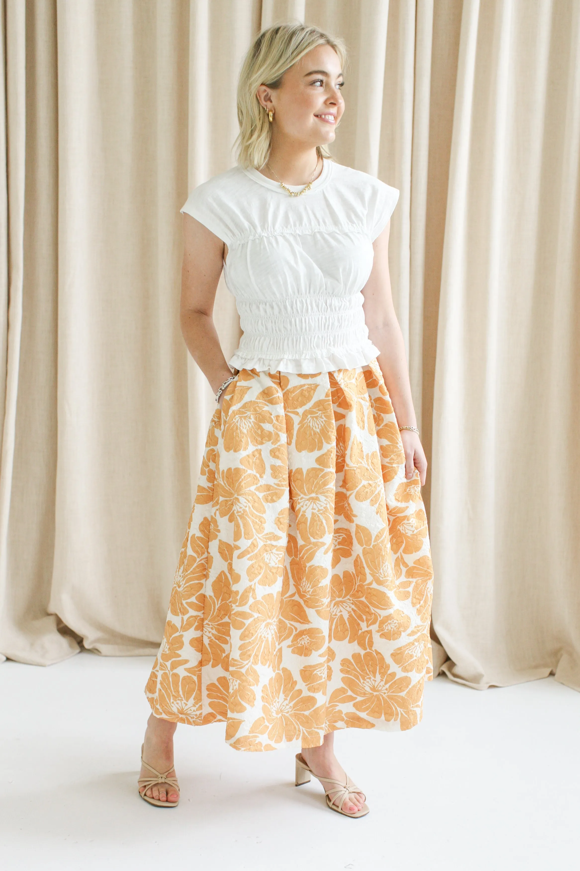 Outfit Flow Maria Floral Skirt