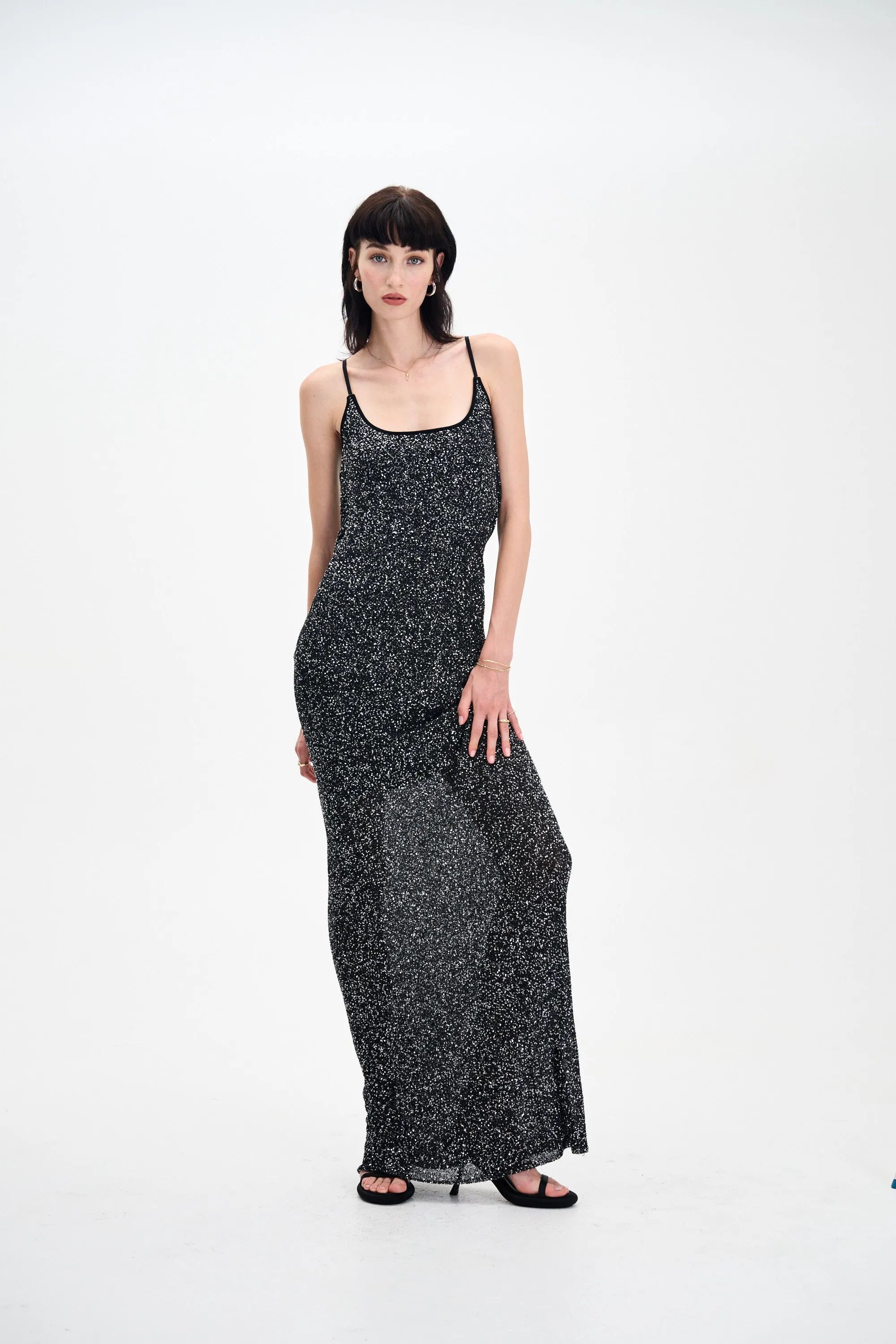 NATASHA SEQUINS MAXI DRESS Romantic Mood