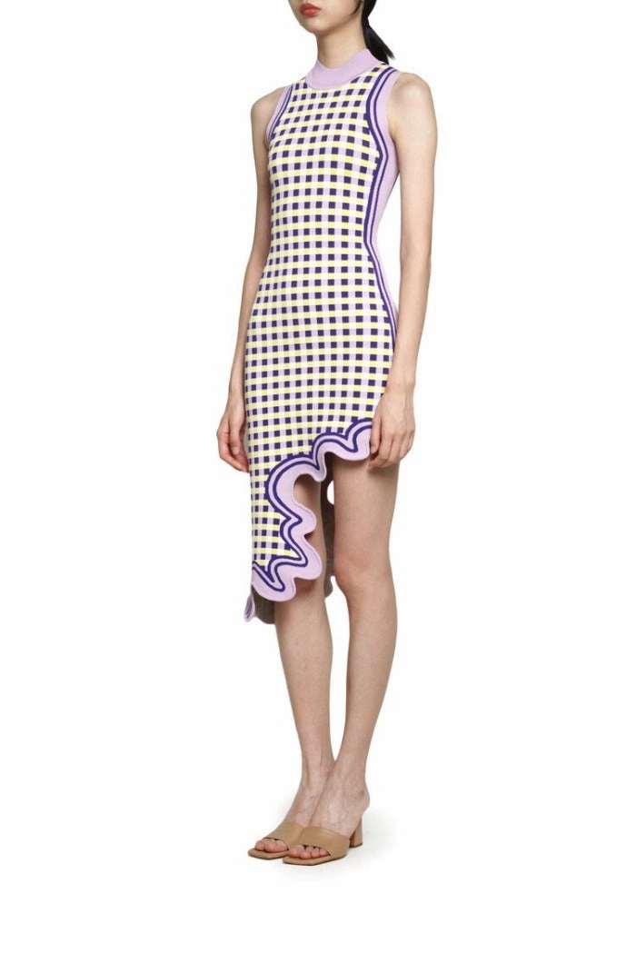 Bold Touch Lydia Wavy Asymmetric Dress