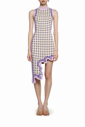 Relaxed Movement Fresh Style Lydia Wavy Asymmetric Dress