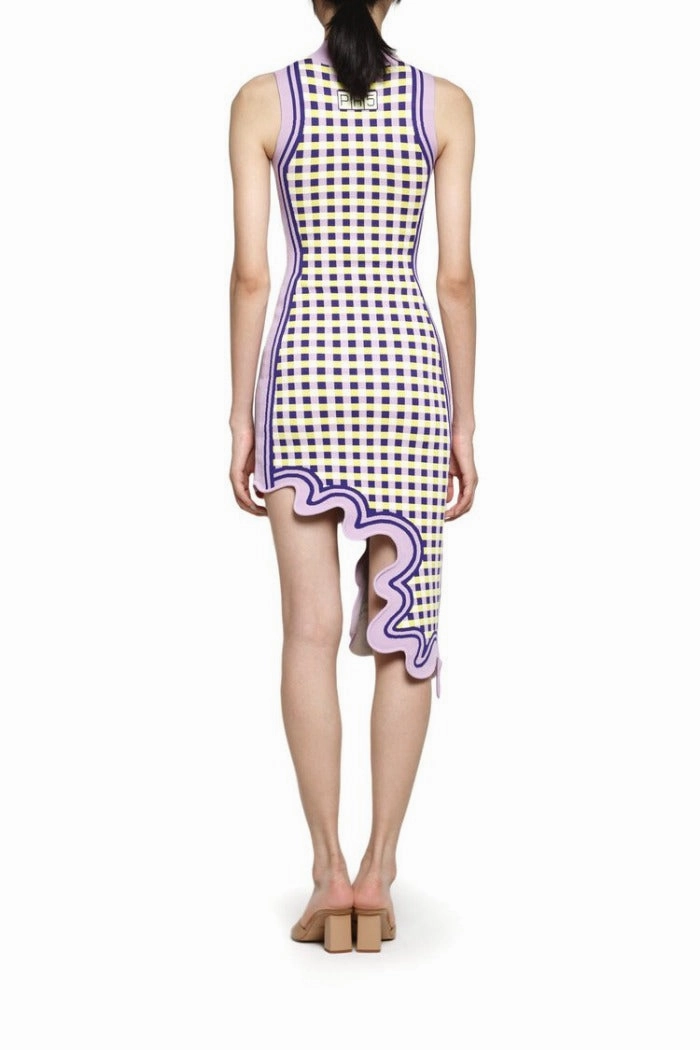 Lydia Wavy Asymmetric Dress Form Focus Perfect Waist