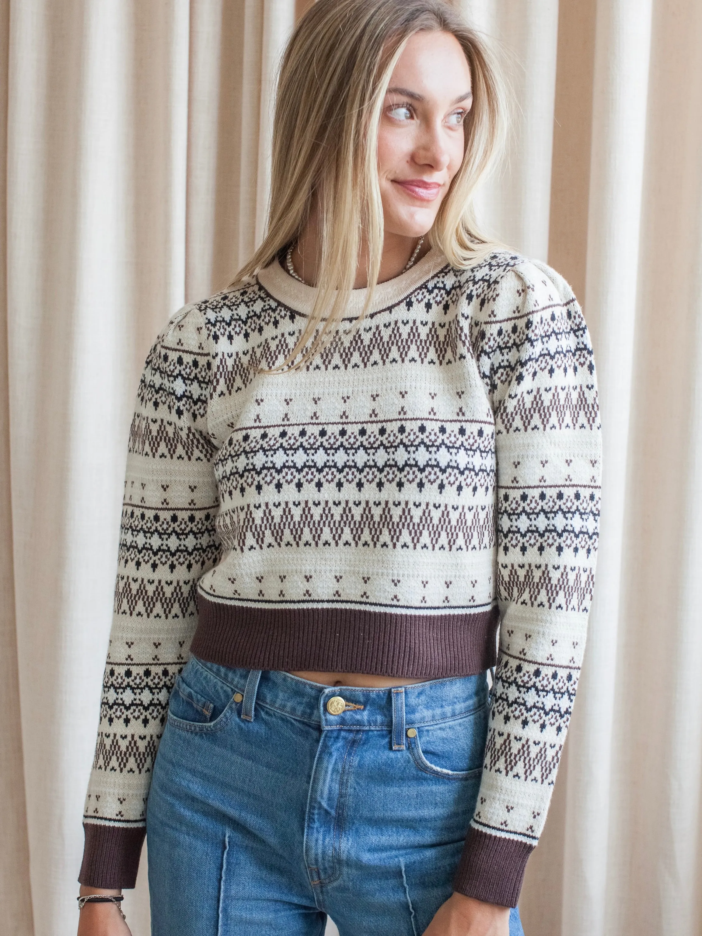 Marley Knit Sweater Breathable mesh lining Quick Dry Material