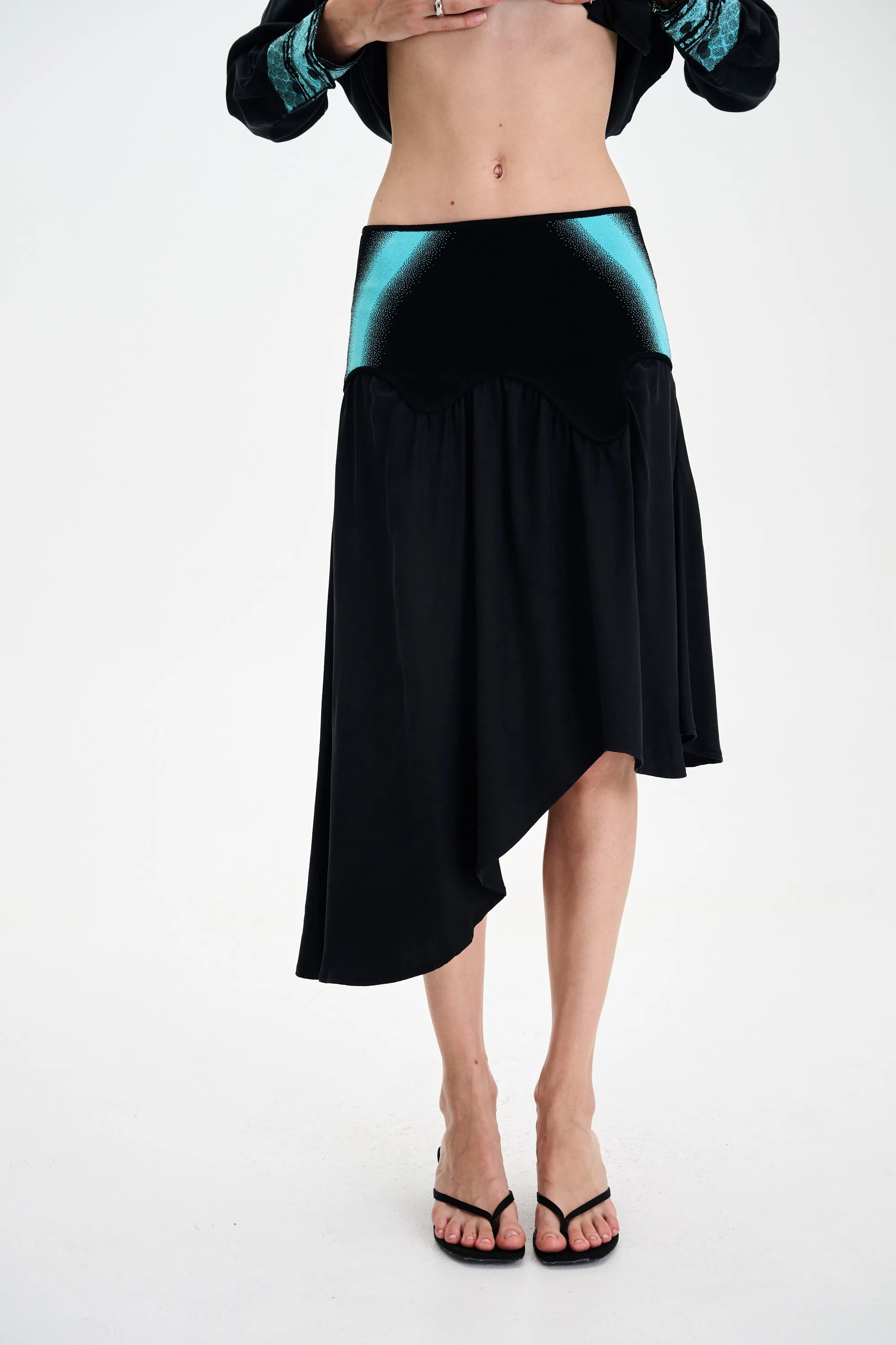 Modular Pocket System MEDUSA MIXED MEDIA SKIRT