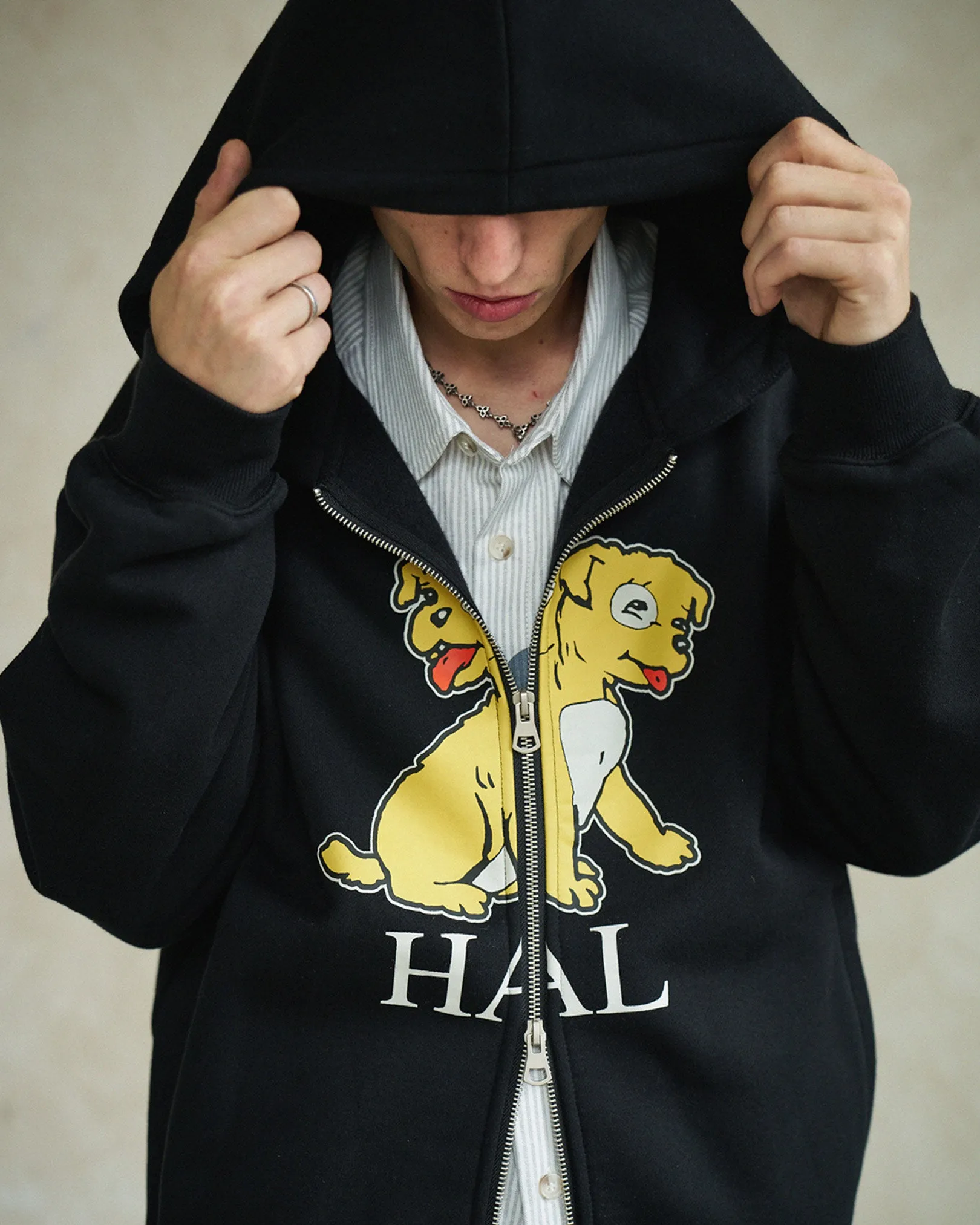 Layered Thermal Core Melvin Zip Hoodie