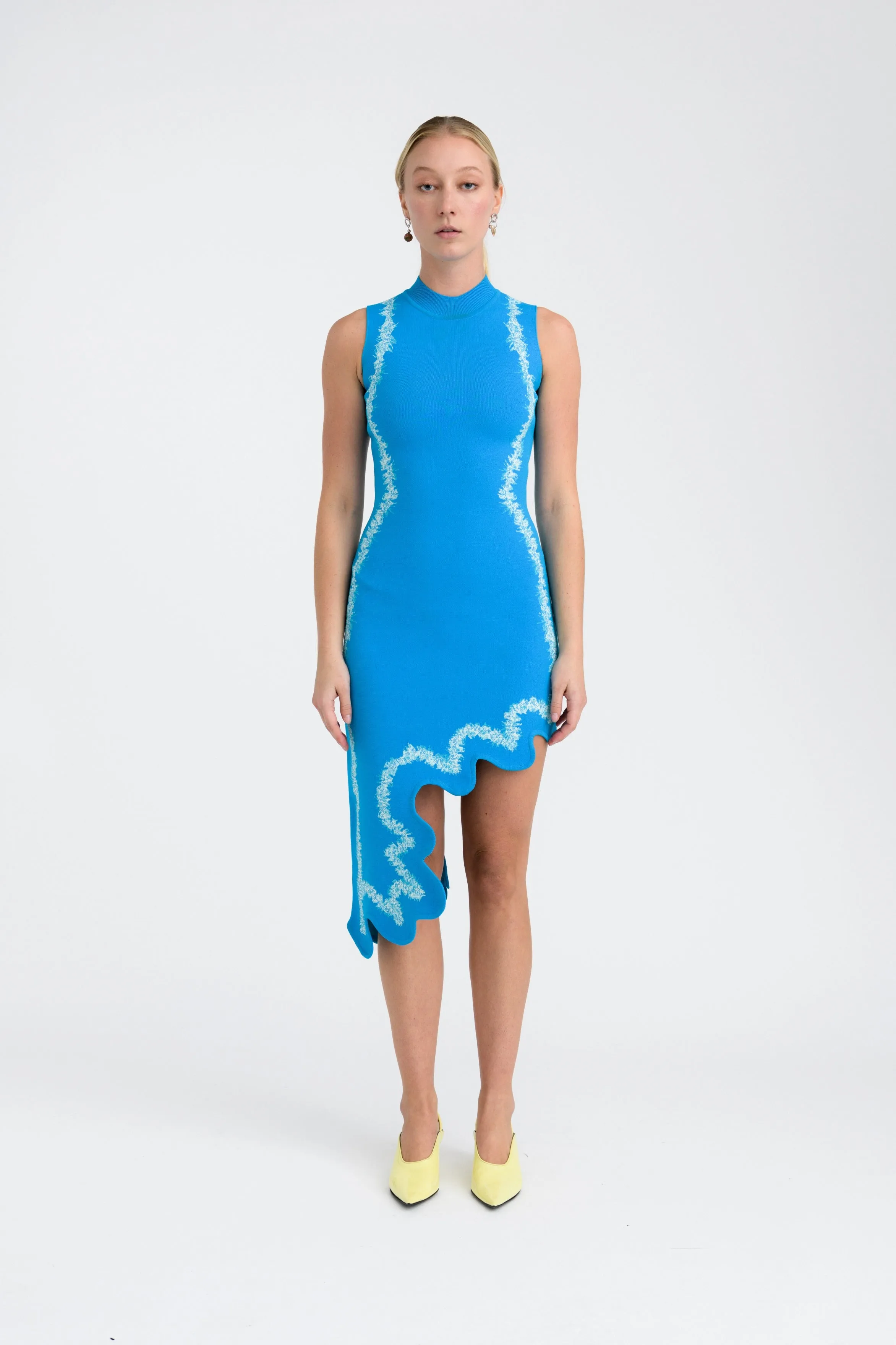 Mid Season Cozy Design MIA SIGNATURE WAVY DRESS