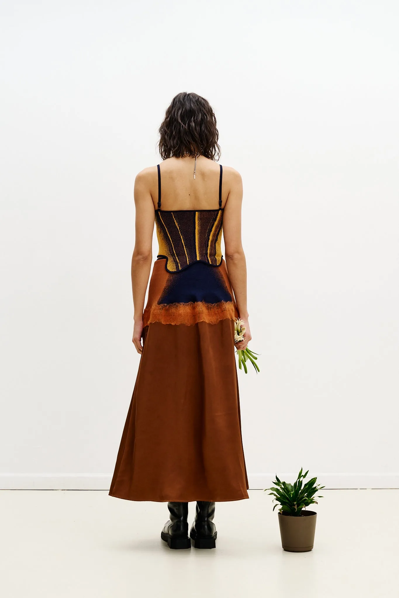 AllDay Comfort Tech MILA DENIM PRINT TANK TOP